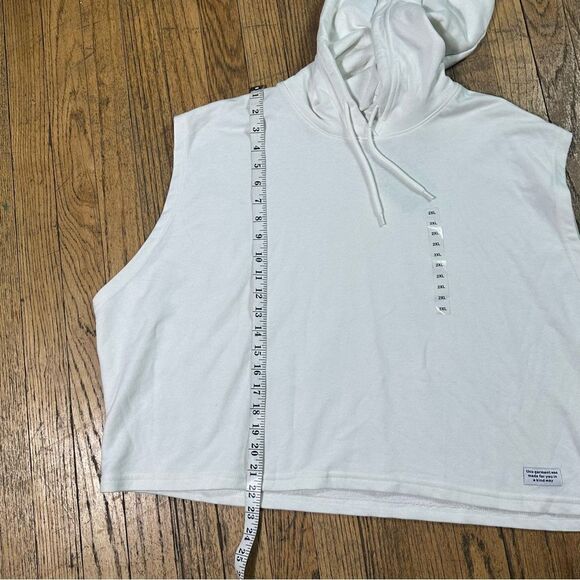 DIVIDED COTTON RECYCLED TOP - Picture 5 of 9